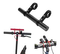 Fututech - Soporte de extensión para patinete eléctrico de bicicleta de montaña para Xiaomi M365 Pro Pro2 1S con mango para Segway Ninebot Max G30 E22 E25 accesorios pieza de repuesto (negro)