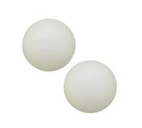 FUUGlan 2 discos de hockey sobre ruedas brillantes para entrenamiento de hockey nocturno, pelotas de hockey callejero, pelotas de hockey sobre hielo que brillan en la oscuridad, pelotas de hockey