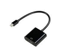 FUUGlan Adaptador DisplayPort a HDTV DisplayPort macho a hembra HDTV convertidores 1080p monitores de video adaptador dongle transmisor de vídeo