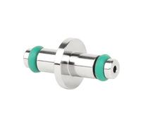 FUUGlan Regulador de medidor de buceo, giratorio, carrete deportivo, adaptador de manguera, válvulas de tubo de alta presión, núcleos, carrete regulador de calibre de buceo