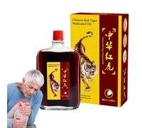 Fuuxtci Aceite Medicado De 50 Ml, Aceite De Masaje Muscular, Aceite De Medicina China Para El Dolor Muscular En Las Articulaciones, Aceite Medicado De Tigre Rojo Chino, Medicina China Externa