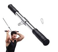 Fuuxtci Barra de fitness | Barra de entrenamiento de fuerza de acero inoxidable - Dispositivo de entrenamiento robusto para el desarrollo muscular pecho, hombros, brazos, espalda