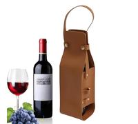 Fuuxtci Bolsa De Vino,Bolsa De Vino - Bolsas de champán portátiles para Llevar,Portador de Botellas de Licor, Decoraciones Reutilizables para Botellas de Vino, Portador de Vino con asa para Mujeres y