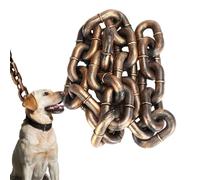 Fuuxtci Correa para perros grandes - 2 m impermeable larga correa para perros - Funny Puppy House Lines - Correa para perros a prueba de golpes