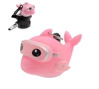 Fuuxtci Funda Protectora Antipolvo para Regulador de Buceo,Funda para Boquilla de Snorkel - Luminosa con Dibujos Animados De Delfín Y Clip Antipolvo para Dispositivo De Respiración Deportes