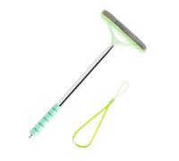 Fuuxtci Limpiador de parabrisas de coche, barra telescópica, cepillo para eliminar el polvo para el cuidado del vehículo, baño, casa, espejo