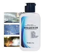 Fuuxtci Removedor De Película Aceitosa Para Cristales De Coche | Eliminador de Manchas para Automóviles Eficaz - Crema Limpiadora de Cristales - para Vehículos como Camionetas, Remolques,