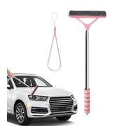 Fuuxtci Windshield Cleaning Tool - Limpiador de parabrisas para espejos traseros y exteriores, cepillo para eliminar el polvo para el cuidado del vehículo, baño, casa, espejo