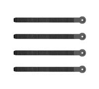 FUWIND 4 Correas para Escalera de Tobillo para Snowboard con Tornillos, Correa para Sujetar Botas de Esquí, Patines sobre Hielo