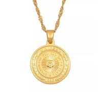 FUWIND Collar Colgante Joyas Collares Colgantes Argentinos para Mujeres niñas Joyas de Color Dorado Navidad Cumpleaños Regalo