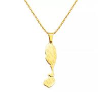 FUWIND Collar Colgante Joyas Mapa de la Federación de San Cristóbal y Nieves Collares con Colgante de Ciudades Mapas de San Cristóbal y Nieves Joyas Navidad Cumpleaños Regalo