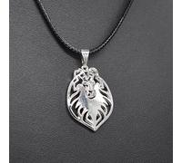 FUWIND Collar Colgante joyería Cadena de Cuerda para Mujer Collares Rough Collie Collares Colgantes de Amantes Navidad cumpleaños Partido Regalo