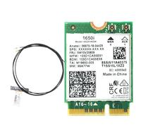 FUWIND Tarjeta WiFi 1650i AX201NGW+2xAntena 3000Mbps WIFI6 2.4G/5G Adaptador WiFi Cnvio2 Bluetooth 5.1 de Doble Banda para Win10/Win11