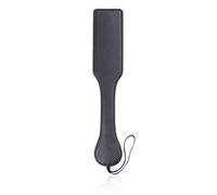 Fuwok Paddle de mano de cuero Long pat Deportes Día de Halloween, Cultivo de equitación 2021 (Negro-ST)
