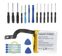 Fuworance 195 mAh 3,8 V 0,74 Wh PL412120H PL402120V - Batería de repuesto compatible con Amazfit GTR 42 mm A1909 A1910 - Reloj inteligente recargable Li-po batería con kit de herramientas