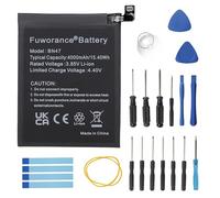 Fuworance 4000 mAh 3,85 V BN47 - Batería de repuesto compatible con Xiaomi Mi A2 Lite M1805D1SG compatible con Xiaomi Redmi 6 Pro M1805D1SE M1805D1SC M1805D1ST teléfono móvil batería li-ion
