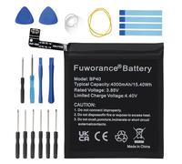 Fuworance 4000 mAh 3,85 V BP40 - Batería de repuesto compatible con Xiaomi Mi 9T Pro compatible con Redmi K20 Pro teléfono móvil batería de li-ion recargable de gran capacidad +kit de herramientas