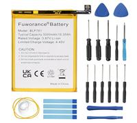 Fuworance 5000mAh 3.87V BLP781 Batería de repuesto compatible con Oppo A72 4G CPH2067/ A52 PDAM10, CPH2069/ A92 CPH2059 Teléfono Móvil Smartphone Batería de iones de litio + Caja de herramientas