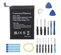 Fuworance 5020mAh 3,87V BN52 - Batería de repuesto compatible con Xiaomi Redmi Note 9 Pro/10X/10X Pro M2003J6B1I M2003J6B2G teléfono móvil inteligente batería li-ion con kit de herramientas