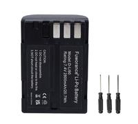 Fuworance Batería de repuesto D-Li90 de 2800 mAh, 7,4 V, compatible con Pentax K-01, K-3, K-3II, K-5, K-52, K-5II, K-5IIs K-7, K-7D, 645D, 645Z, iones de litio