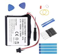 Fuworance Batería GPS compatible con Tomtom Go 500, Start 60 M Europe Traffic, Start 60 EU 4EN62, Via 1605, 4EN6.001.02, 4EN62, AHA11111003, VFA + herramienta de reparación de baterías de 1020 mAh
