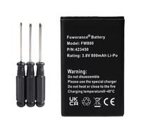 Fuworance Batería para teléfono de 800 mAh, 3,8 V, compatible con Swissvoice Epure 6.0/DECT 6.0/Dou/fulleco Duo/TAM DECT/V2/blanco/L7 043048, C0487, SV20405855 batería de iones de litio altamente