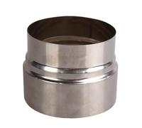 FUWQEPA Adaptador Chimenea, 1 Pieza Tubo Reductor Extensión Cabeza Grande A Cabeza Pequeña Conector Tubo Reductor Tubo Humos Acero Inoxidable(11cm~10cm)