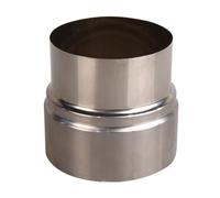 FUWQEPA Adaptador Chimenea, 1 Pieza Tubo Reductor Extensión Cabeza Grande A Cabeza Pequeña Conector Tubo Reductor Tubo Humos Acero Inoxidable(9cm~8cm)