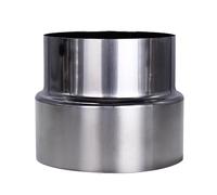 FUWQEPA Adaptador Chimenea 1 Uds., Tubo Reductor Extensión Cabeza Grande A Cabeza Pequeña, Conector Tubo Reductor Tubo Humos Acero Inoxidable(10cm~9cm)