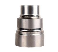 FUWQEPA Adaptador Chimenea 1 Uds., Tubo Reductor Extensión Cabeza Grande A Cabeza Pequeña, Conector Tubo Reductor Tubo Humos Acero Inoxidable(9cm~6cm)