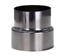 FUWQEPA Adaptador Chimenea 1 Uds., Tubo Reductor Extensión Cabeza Grande A Cabeza Pequeña, Conector Tubo Reductor Tubo Humos Acero Inoxidable(8cm~7cm)