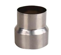 FUWQEPA Adaptador Chimenea 1 Uds., Tubo Reductor Extensión Cabeza Grande A Cabeza Pequeña, Conector Tubo Reductor Tubo Humos Acero Inoxidable(7cm~6cm)