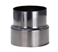FUWQEPA Adaptador de Tubo Reductor extensión Acero Inoxidable Cabeza Grande a pequeña for Chimenea, Conector Humos, 1 Unidad(12cm~10cm)