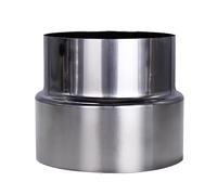 FUWQEPA Adaptador de Tubo Reductor extensión Acero Inoxidable Cabeza Grande a pequeña for Chimenea, Conector Humos, 1 Unidad(10cm~9cm)