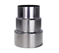 FUWQEPA Adaptador de Tubo Reductor extensión Acero Inoxidable Cabeza Grande a pequeña for Chimenea, Conector Humos, 1 Unidad(9cm~7cm)