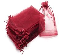 FUWQEPA Bolsas De Cultivo De Frutas, 20/50 Unidades De Malla Protectora For Fresas, Uvas Y Verduras, For Herramientas De Jardín.(Wine Red,20x30cm 50 Pcs)