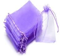 FUWQEPA Bolsas De Cultivo De Frutas, 20/50 Unidades De Malla Protectora For Fresas, Uvas Y Verduras, For Herramientas De Jardín.(Purple,20x30cm 50 Pcs)
