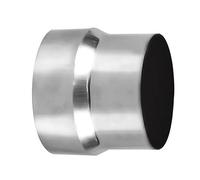 FUWQEPA Conector Reductor de conducto Chimenea Acero Inoxidable, Adaptador, Cabezal Grande a pequeño, 1 Unidad(9cm~8cm)