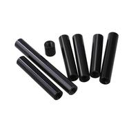 FUWQEPA D6 M3 × 10/12/22/35/37/40/45/80mm Columna Aluminio Enlace Pilar Tubo Aluminio Varilla Espaciadora Modelo RC DIY, 5 Uds(M3x55-D=6MM 5pcs)
