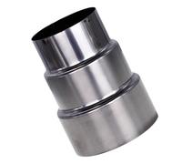 FUWQEPA Tubo Reducción Extensión Cabeza Grande A Acero Inoxidable Cabeza Pequeña(10cm~7cm)