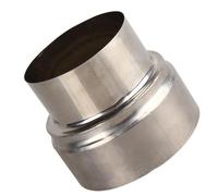 FUWQEPA Tubo Reducción Extensión Cabeza Grande A Acero Inoxidable Cabeza Pequeña(10cm~8cm)