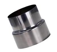 FUWQEPA Tubo Reducción Extensión Cabeza Grande A Acero Inoxidable Cabeza Pequeña(12cm~10cm)