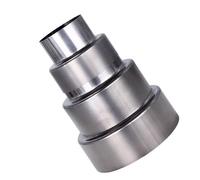 FUWQEPA Tubo Reducción Extensión Cabeza Grande A Acero Inoxidable Cabeza Pequeña(12cm~6cm)