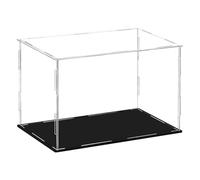 Fuwraixis Caja expositora para maquetas de Motos 1:18,Caja de exposición Antipolvo,Caja expositora de acrílico Transparente,para exponer Modelos de Motos,23,5*11,3*13,3cm