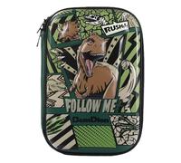 Fuwraixis Estuche 3D Dinosaurio，Estuche para lápices EVA de Dibujos Animados，Estuche de papelería Impermeable，Material Escolar Infantil，Regalo para la Vuelta al Cole