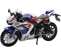 Fuwraixis Modelo de moto de aleación a escala 1:12, fiel reproducción del original, kit de construcción de aleación, Base decorativa gratuita