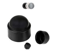 FUX 10 unidades de cubiertas de tornillos hexagonales, tapas para tornillos, tapa de tuerca, tapa de protección, variedad de tamaños de rosca M4 hasta M36, cubierta de tornillo blanco, negro y gris