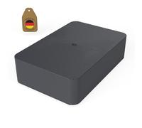 FUX 100 piezas de espaciadores de plástico 60 x 40 x 15 mm Bloques de acristalamiento Plastiñuelas Placas de soporte Placas de distancia Placa de plástico Placas de compensación Cuñas de ventana