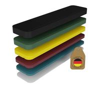 FUX - Juego de 300 separadores 100mm x 24mm x 1mm-6mm | Fabricado en Alemania | placas de apoyo, bloques distanciadores, espaciadores de plástico