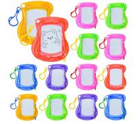 FuxFuis 14 PCS Mini Pizarra Magnética Borrable Mini Pizarras Mágicas Mi ni Pizarras Magnéticas para Dibujar Multicolores Mi ni Pizarras Borrables para Niños Regalos Navideños y Cumpleaños